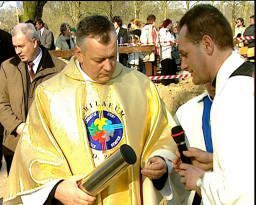 Wmurowanie kamienia węgielnego - 2007 