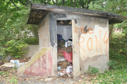 Stan po przejęciu budynku  /fot.: E. Cybulski / 