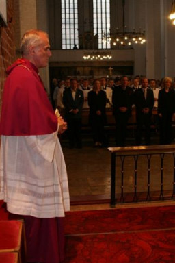 Ks. prof. dr Wolfgang Klausnitzer - przedstawiciel abp. Bambergu Ludwiga Schick /fot.: E. Cybulski /