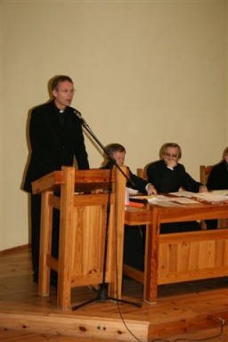 Ks. dr Arkadiusz Wieczorek - dokument o duszpasterstwie  /fot.: E. Cybulski / 