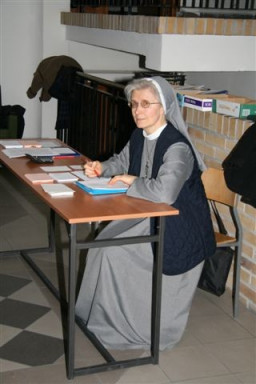 S. Anita - sekretariat Synodu  /fot.: E. Cybulski / 