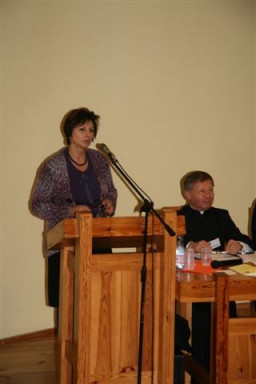 prof. Barbara Kromolicka  /fot.: E. Cybulski / 