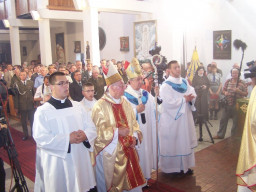 Msza Święta w sanktuarium  /fot.: ks. R. Gołębiowski / 