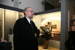 prof. dr Günter Morsch, Fundacji Brandenburskie Miejsca Pamięci - gospodarz uroczystości /fot.: E. Cybulski /