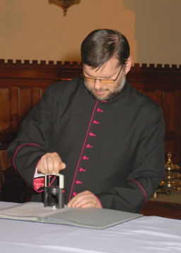 Ostemplowanie dokumentów zakończenia procesu 