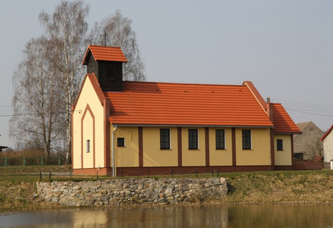 Przybiernowo Kościół filialny pw św. Floriana