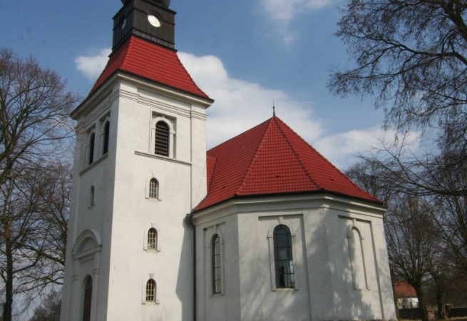 Bielinek Kościół filialny pw św.Barbary